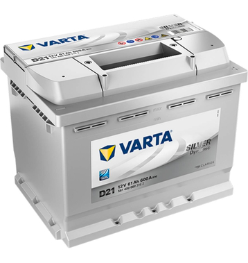 VARTA D21 Silver Dynamic 561 400 060 Batteries voiture 61Ah