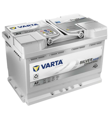 VARTA E39 (A7) Silver Dynamic AGM xEV 570 901 076...