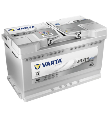 VARTA F21 (A6) Silver Dynamic AGM 580 901 080 Batteries...