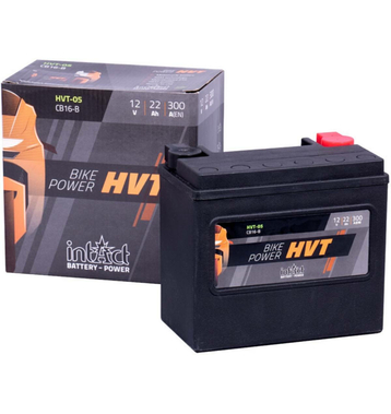 Intact Bike-Power HVT Batteries moto HVT-05 22Ah (DIN 51912) YB16-B