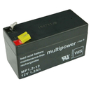 multipower MP1,2-12 12V 1,2Ah Batterie au plomb