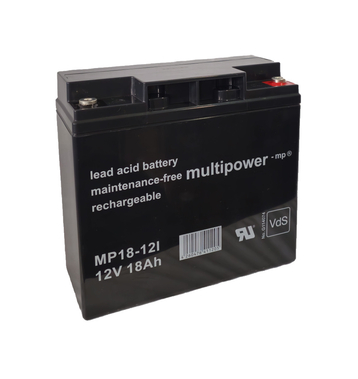 multipower MP18-12i 12V 18Ah Batterie au plomb