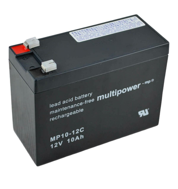 multipower MP10-12C 12V 10Ah Batterie au plomb