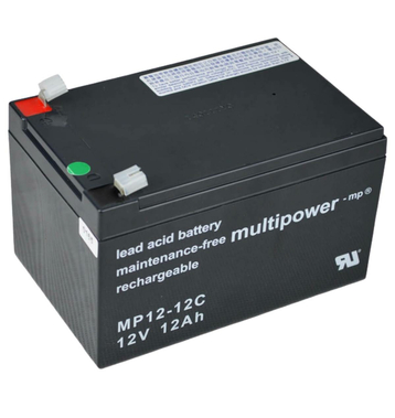 multipower MP12-12C 12V 12Ah Batterie au plomb