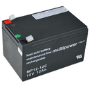 multipower MP12-12C 12V 12Ah Batterie au plomb