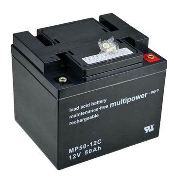 multipower MP50-12C 12V 50Ah Batterie au plomb
