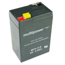 multipower MP4,5-6 6V 4,5Ah Batterie de plomb