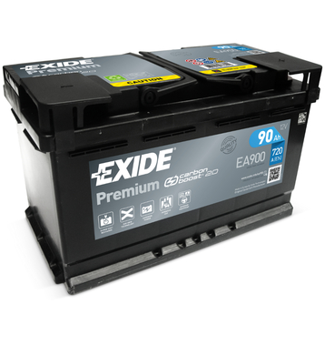 Exide EA900 Premium Carbon Boost 90Ah Batteries voiture