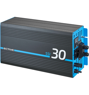 ECTIVE SSI 30 Onduleur sinusoïdal 3000W/24V avec régulateur de charge MPPT, chargeur, fonction priorité secteur et ASI