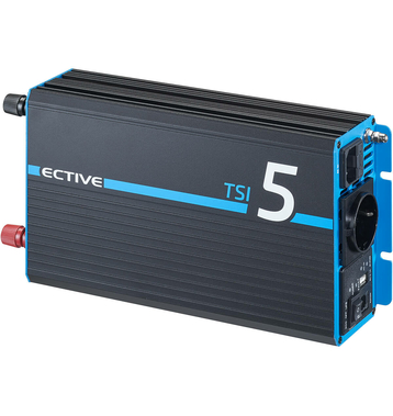 ECTIVE TSI 5 Onduleur sinusoïdal 500W/12V avec fonction priorité secteur et ASI