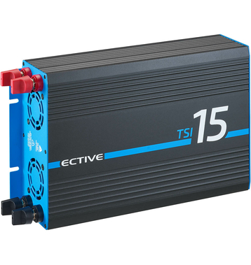 ECTIVE TSI 15 Onduleur sinusoïdal 1500W/24V avec fonction priorité secteur et ASI