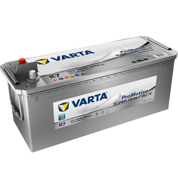 VARTA K7 PROmotive Silver 145Ah Batteries camion