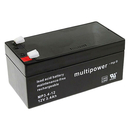 multipower MP3,4-12 12V 3,4Ah Batterie au plomb