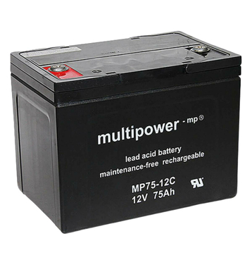 multipower MP75-12C 75Ah Batterie au plomb