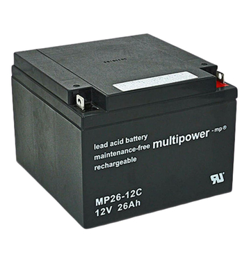 multipower MP26-12C 12V 26Ah Batterie de plomb