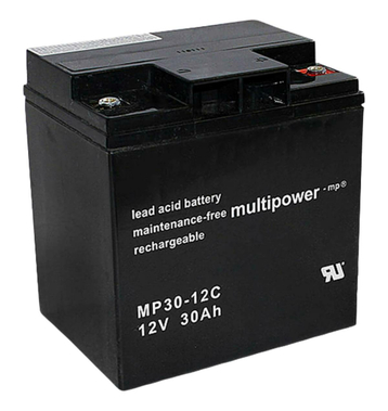 multipower MP30-12C 12V 30Ah Batterie au plomb