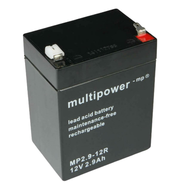 multipower MP2,9-12R 12V 2,9Ah Batterie au plomb