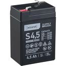 Accurat Supply S4,5 AGM 6V Batteries Décharge Lente 4,5Ah...