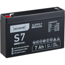 Accurat Supply S7 AGM 6V Batterie de plomb 7Ah