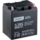 Accurat Supply S28S AGM 12V Batteries Décharge Lente 28Ah...
