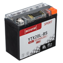 Accurat Sport GEL LCD YTX20L-BS Batteries moto 20Ah 12V...