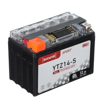 Accurat Sport GEL LCD YTZ14-S Batteries moto 12Ah 12V...