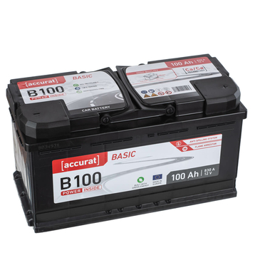 Accurat Basic B100 Batterie voiture 100Ah
