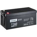 Accurat Traction T260 GEL 12V Batteries Décharge Lente 260Ah