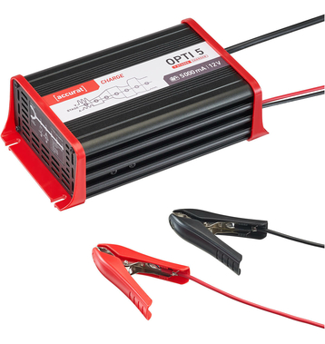Accurat Opti 5 5A/12V 7-Étapes Chargeurs batteries