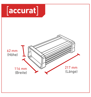 Accurat Opti 20 20A/12V 7-tapes Chargeurs batteries