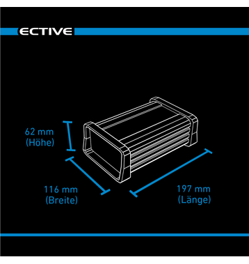 ECTIVE Multiload 5 5A/12V 8-Étapes Chargeurs batteries