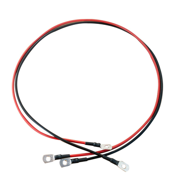 ECTIVE H07V-K Câbles de batterie 6mm² rouge/noir M8/M8 1 Meter