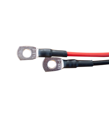 ECTIVE H07V-K Câbles de batterie 6mm² rouge/noir M8/M8 1 Meter