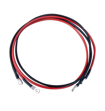 ECTIVE H07V-K Câbles de batterie 16mm² rouge/noir M8/M8 2 Meter