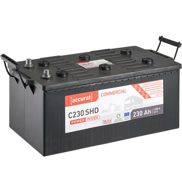 Accurat Commercial C230 SHD Batteries camion 230Ah