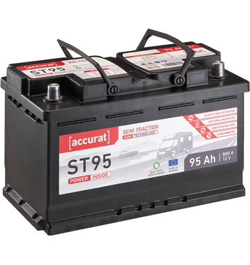 Accurat Semi Traction ST95 AGM Batteries Décharge Lente 95Ah