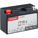 Accurat Sport GEL YT7B-4 Batteries moto 6,5Ah 12V