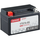 Accurat Sport GEL YTX7A-BS Batteries moto 7Ah 12V
