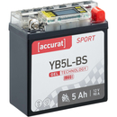 Accurat Sport GEL LCD YB5L-BS Batteries moto 5Ah 12V