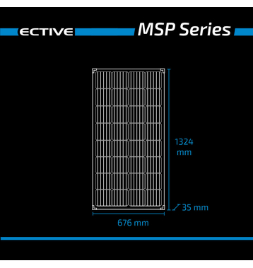 ECTIVE MSP 175 Black Monocristallin Module solaire 175W