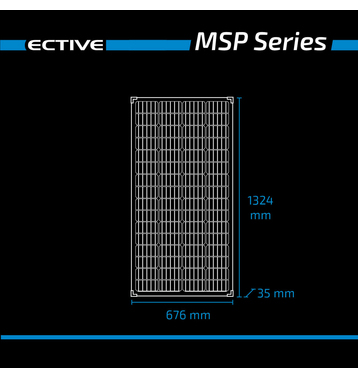 ECTIVE MSP 175s Black Monocristallin Module solaire 175W