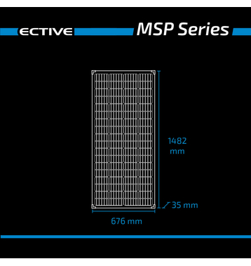 ECTIVE MSP 190s Black Monocristallin Module solaire 190W