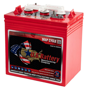 US Battery 2000 XC2 6V Batteries Décharge Lente 225Ah