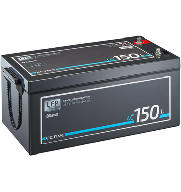 ECTIVE LC 150L BT 24V LiFePO4 Lithium Batterie dalimentation 150 Ah