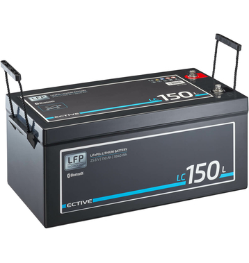 ECTIVE LC 150L BT 24V LiFePO4 Lithium Batterie dalimentation 150 Ah