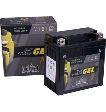 Intact Bike-Power Batteries moto GEL12-9L-B