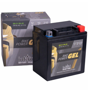 Intact Bike-Power Batteries moto GEL12-10L-A2
