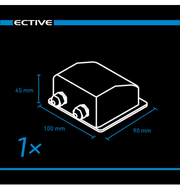 ECTIVE 7-partie kit court de fixation complet pour linstallation solaire noir