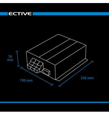 ECTIVE BB 60 Booster de charge 60A