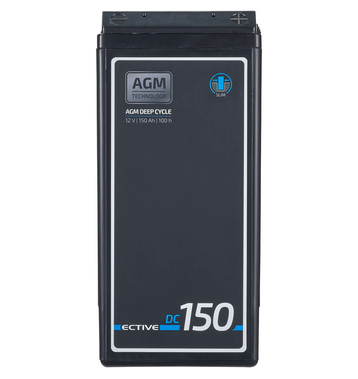 ECTIVE DC 150 AGM Slim 12V Batteries Décharge Lente 150Ah